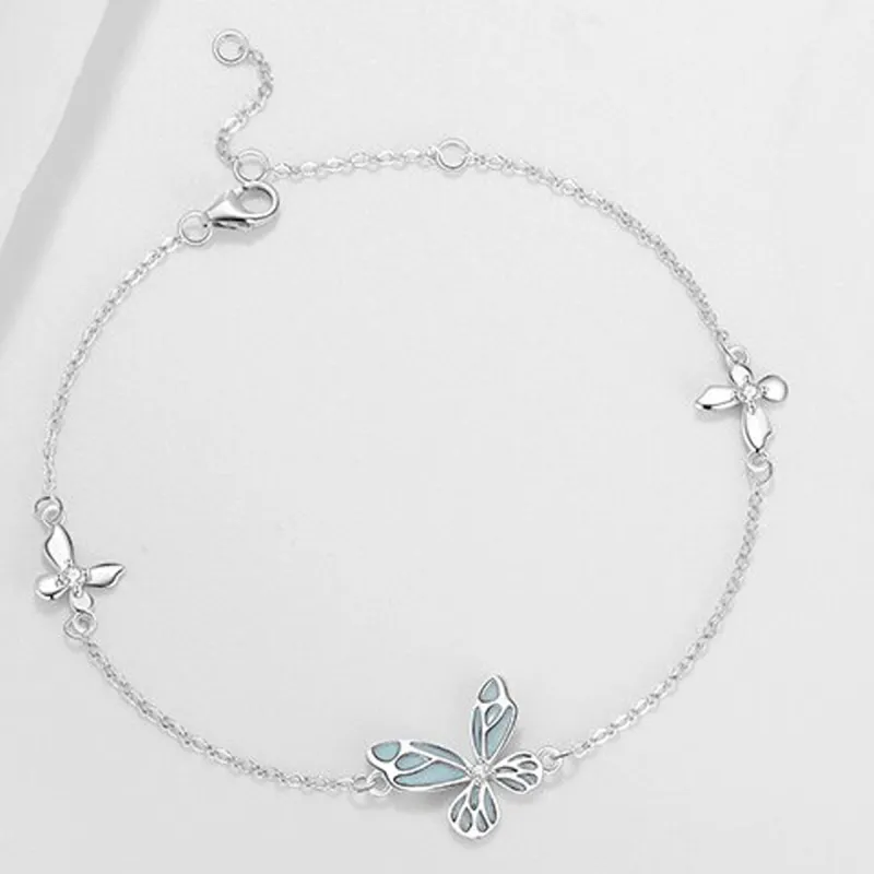 MAGICPOLE Sparkling Zircon Necklaces Women's Silver-5