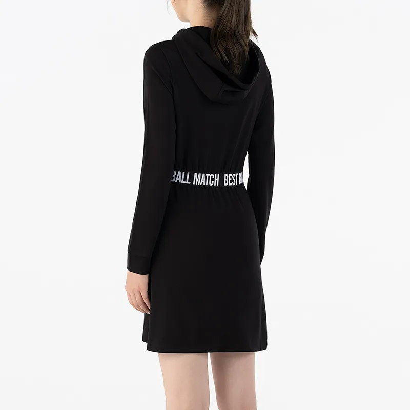 GOLF Long Sleeved Dresses Women's Black-6