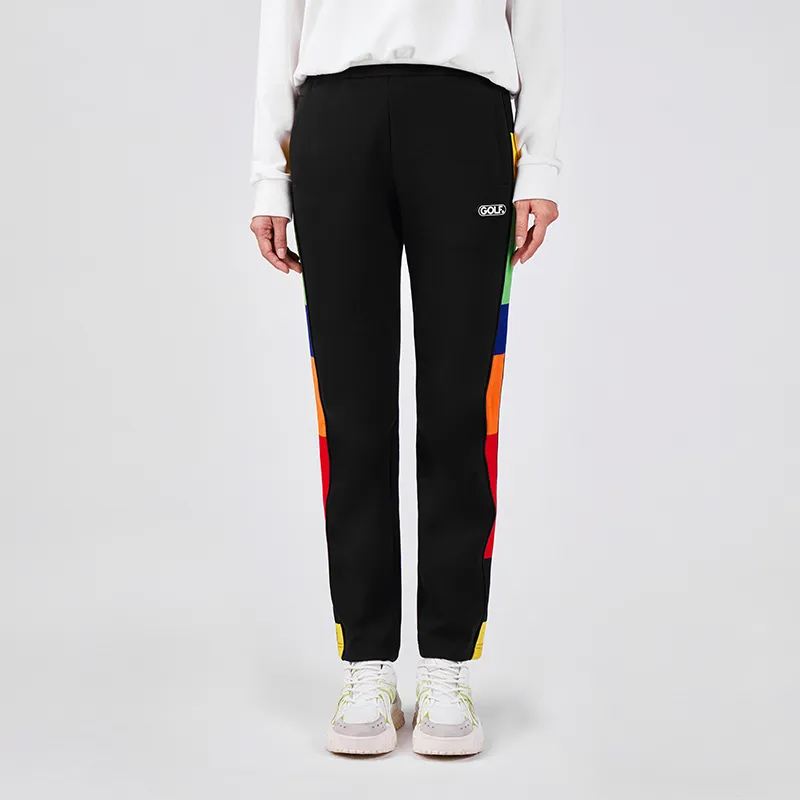 GOLF Knitted Sports Pants Women's Black-5