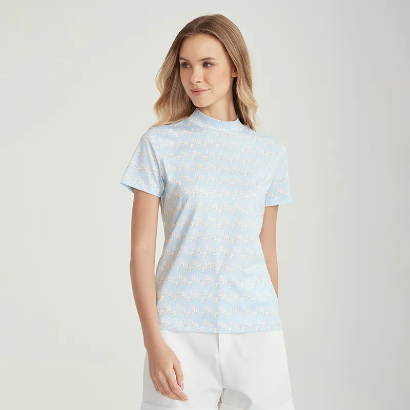 GOLF T Shirts Women's Blue-3