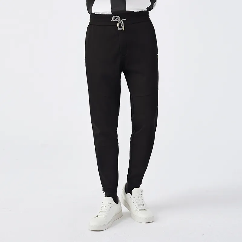 GOLF Knitted Sports Pants Men's Black-2