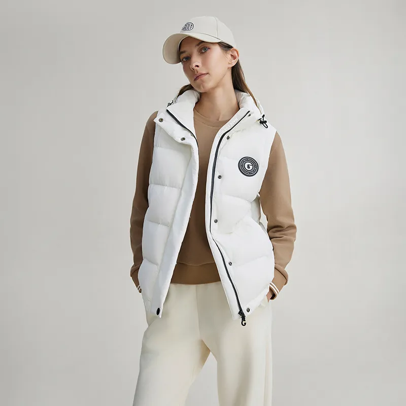 GOLF Vests Women's Ecru-2
