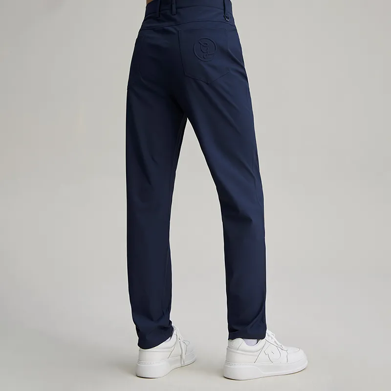 GOLF SS24 Casual Pants Men's Navy Blue-4