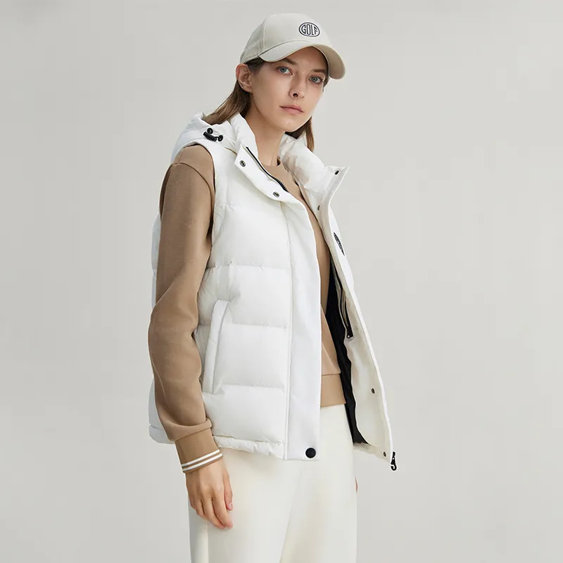 GOLF Vests Women's Ecru-4