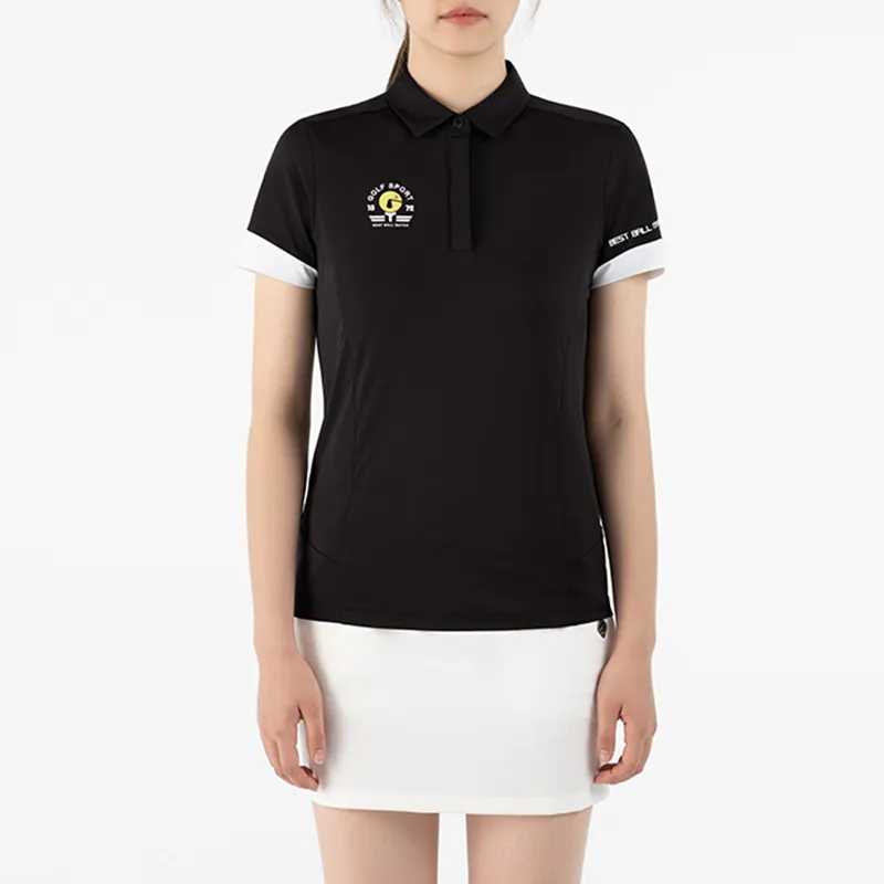 GOLF Polo Shirts Women's Black-3