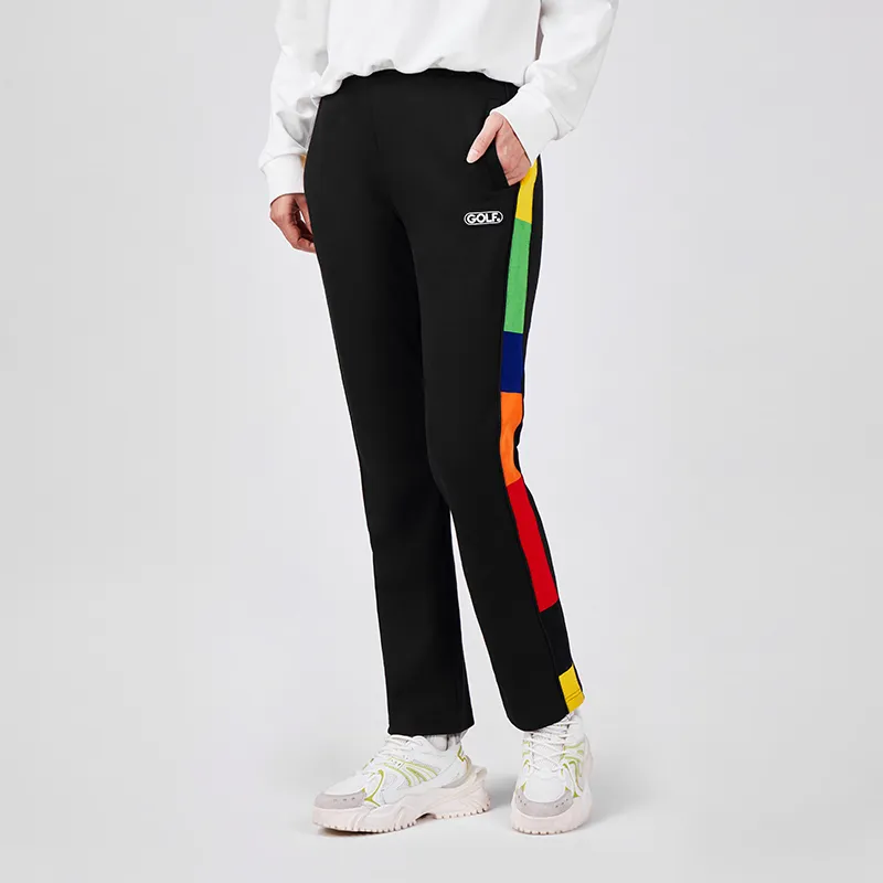 GOLF Knitted Sports Pants Women's Black-7