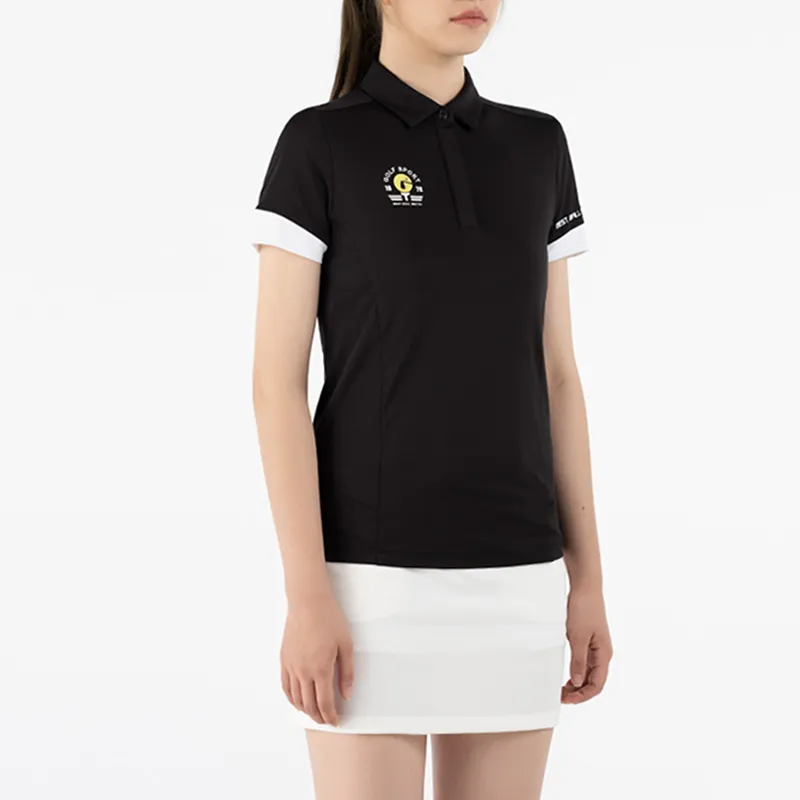 GOLF Polo Shirts Women's Black-4