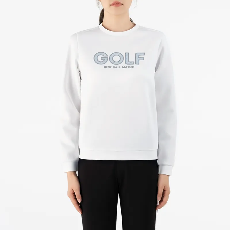 GOLF Sweatshirts Women's White-3