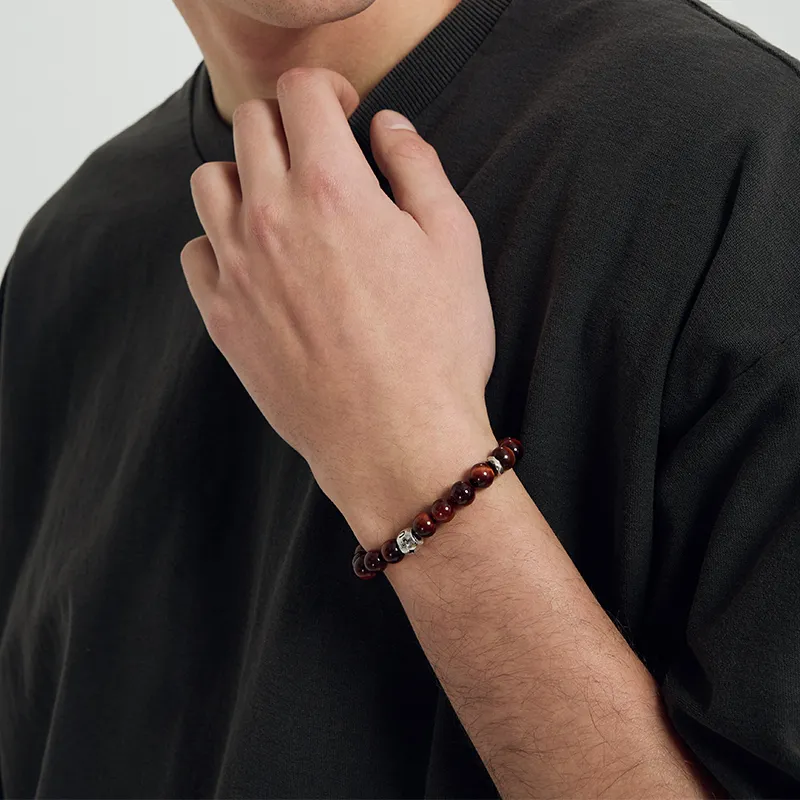 SUSOOK Tiger's Eye Stone Bracelets Unisex-4