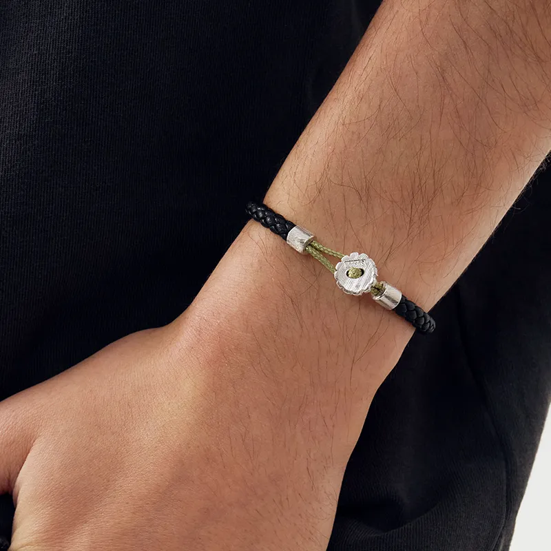 SUSOOK 925 Sterling Silver Bracelets Unisex-3