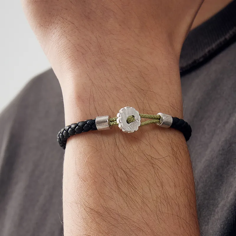 SUSOOK 925 Sterling Silver Bracelets Unisex-1