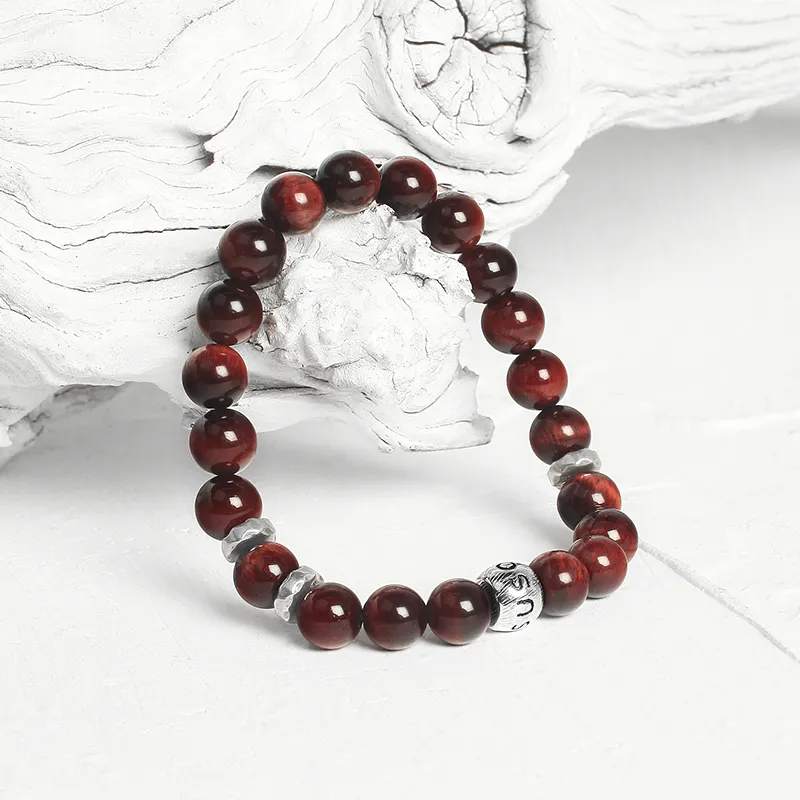 SUSOOK Tiger's Eye Stone Bracelets Unisex-2