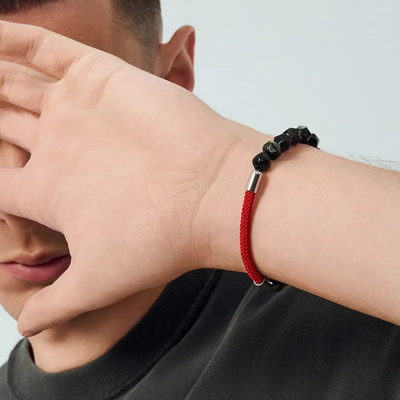 SUSOOK Obsidian Bracelets Unisex-4
