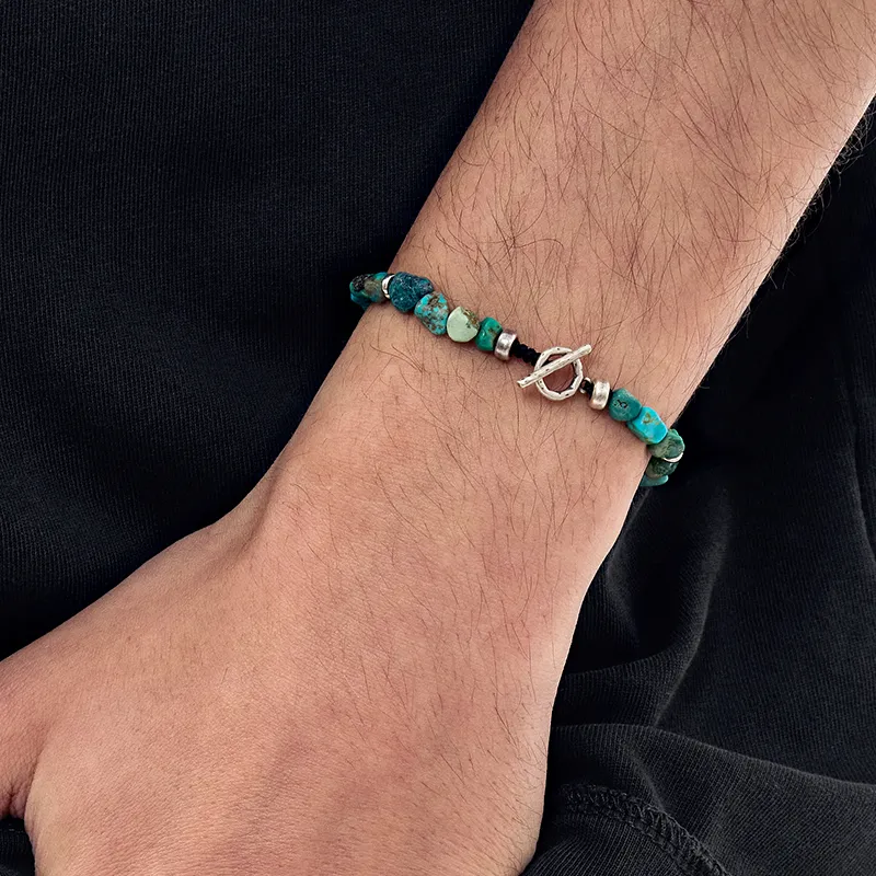 SUSOOK 925 Sterling Silver Bracelets Unisex Mint Mambo-3