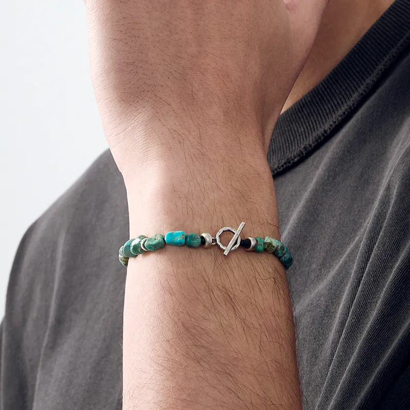 SUSOOK 925 Sterling Silver Bracelets Unisex Mint Mambo-1
