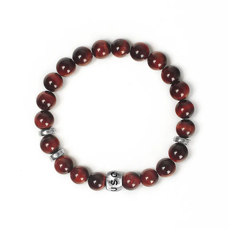 SUSOOK Tiger's Eye Stone Bracelets Unisex-5