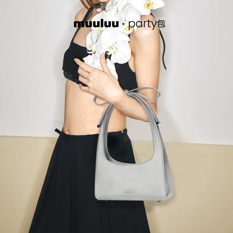 Muuluu Mercerized Satin Birthday Shoulder Bag, Handbag Small Size Women's Dragon Fruit/Black/Vintage Magenta-15
