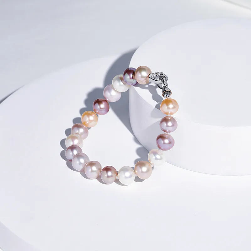 Tahiti Pearl Beaded Bracelet Women's-12