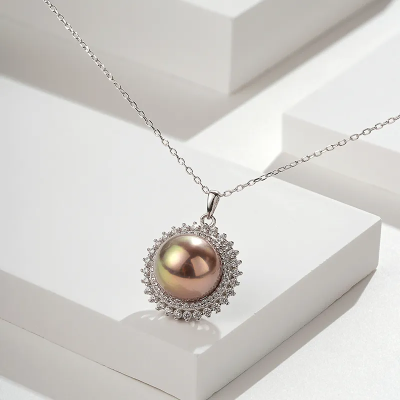 Tahiti Freshwater Pearl Necklaces Women's-7