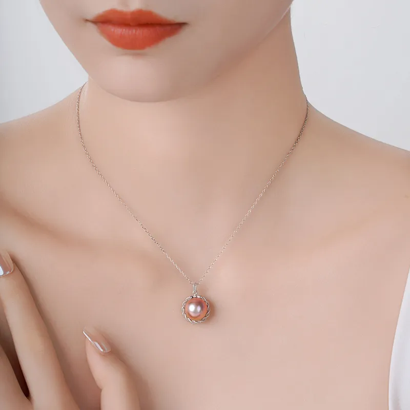 Tahiti Freshwater Pearl Neck Chain Women's-2