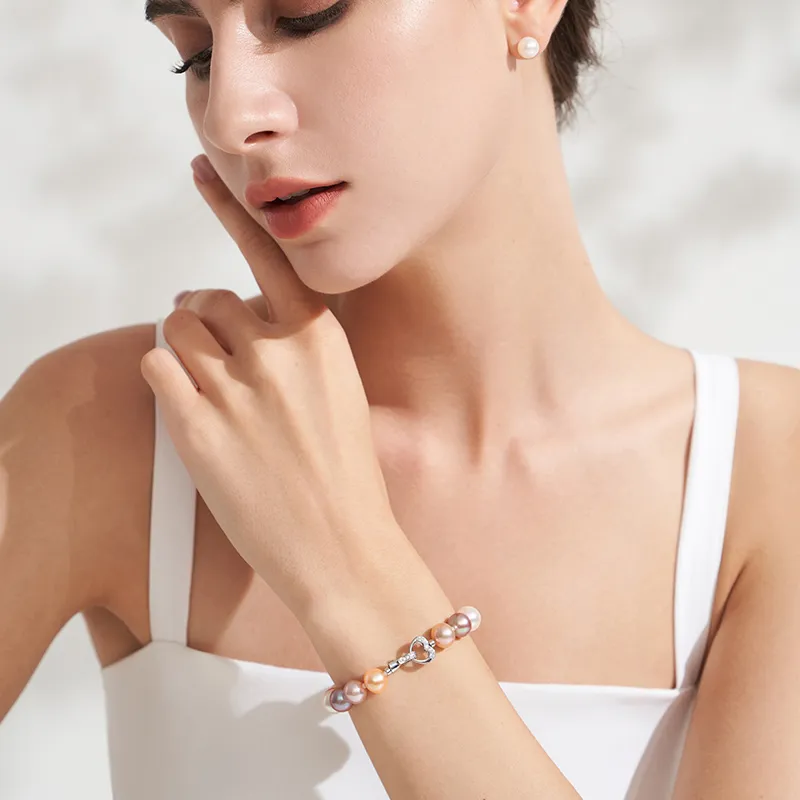 Tahiti Pearl Beaded Bracelet Women's-13