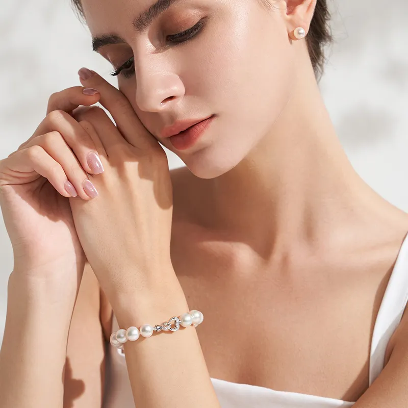 Tahiti Pearl Beaded Bracelet Women's-5