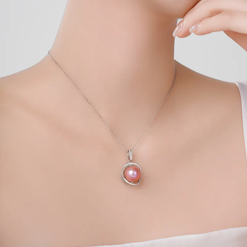 Tahiti Freshwater Pearl Necklaces Women's-2