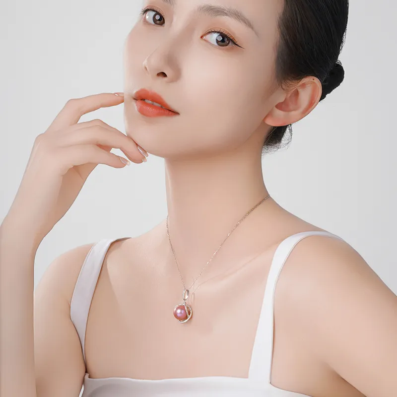 Tahiti Freshwater Pearl Necklaces Women's-3