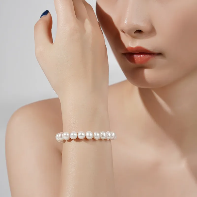 Tahiti Freshwater Pearl Bracelets Women's-2