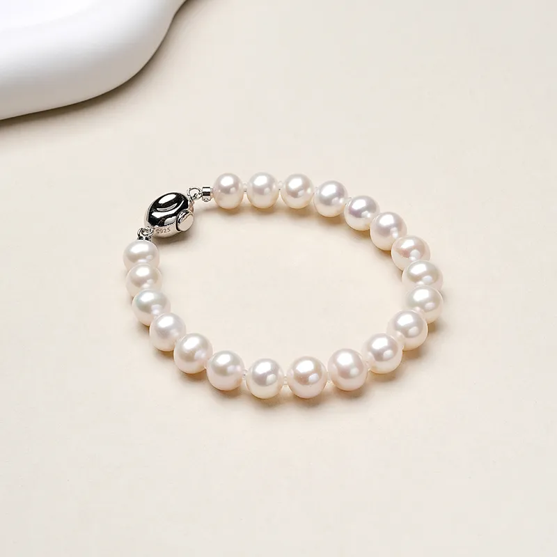 Tahiti Freshwater Pearl Bracelets Women's-4