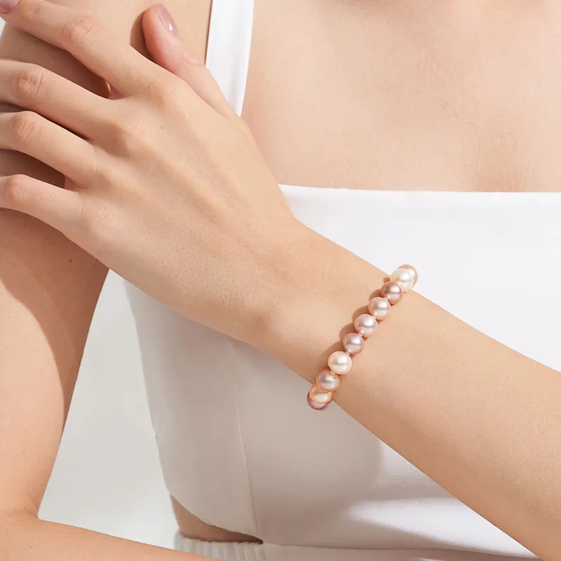 Tahiti Pearl Beaded Bracelet Women's-11