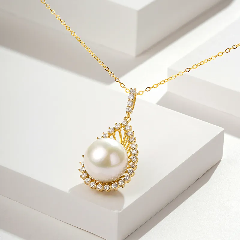 Tahiti Freshwater Pearl Necklaces Women's-6