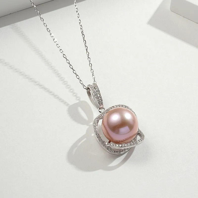 Tahiti Freshwater Pearl Necklaces Women's-5
