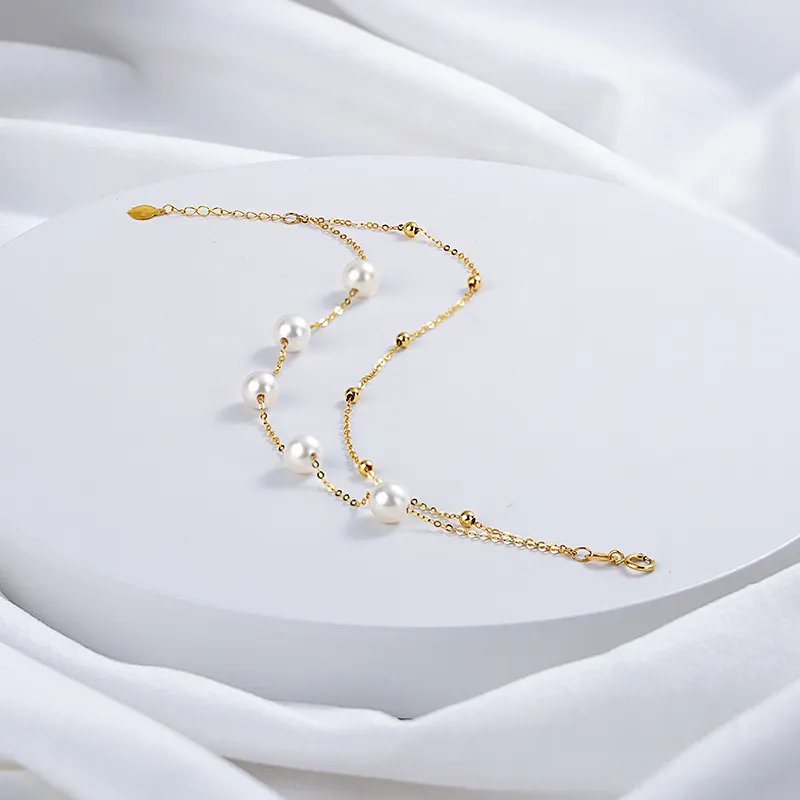 Tahiti Freshwater Pearl Bracelets Women's-5