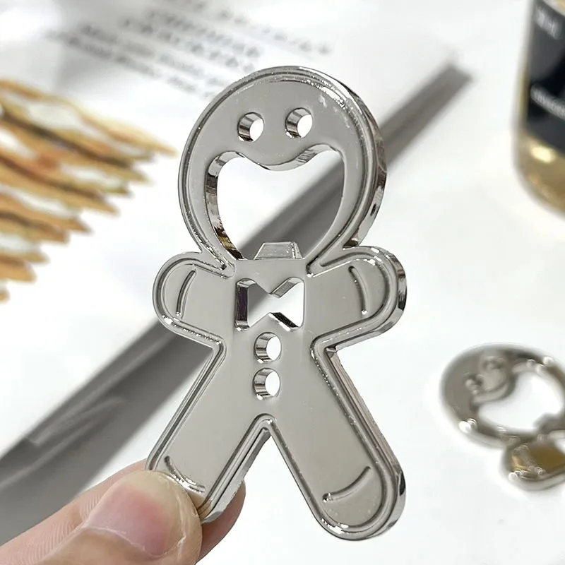 Starflash Bottle Opener Stainless Steel Red Wine Beer Cork Screw Soda Can Opener-2