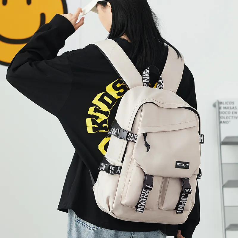 Yohji Kimura Oxford Backpack Travel Bag Laptop Bag Backpack Regular Unisex Multicolor-6