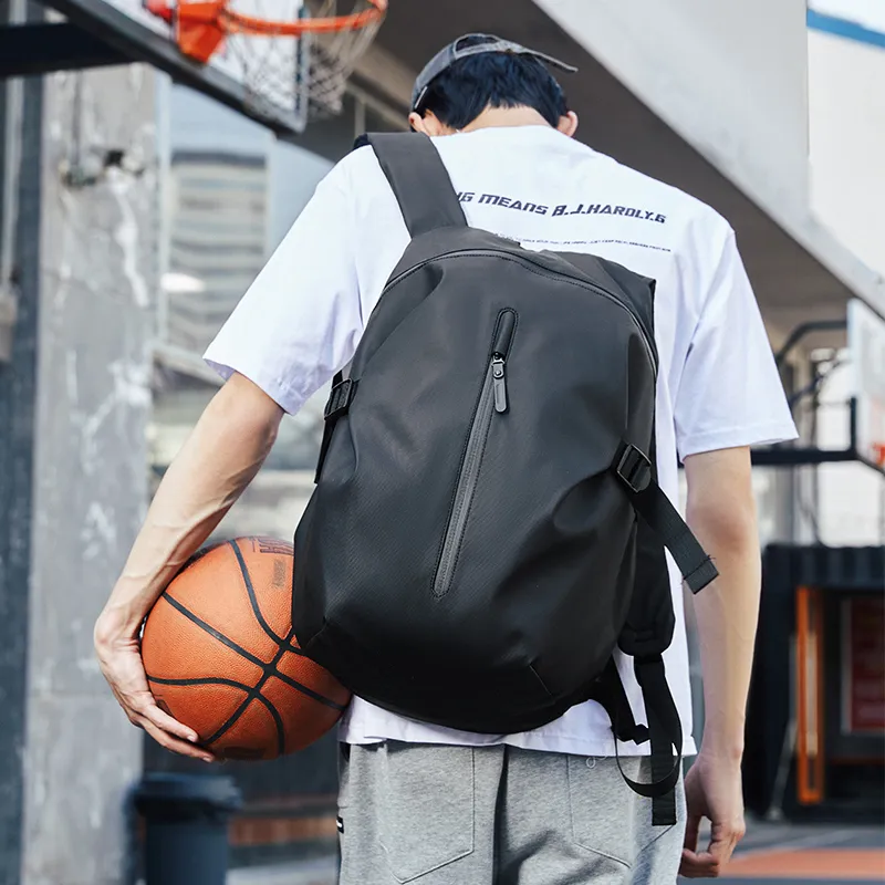 Yohji Kimura Polyester Backpack Men's Black-12