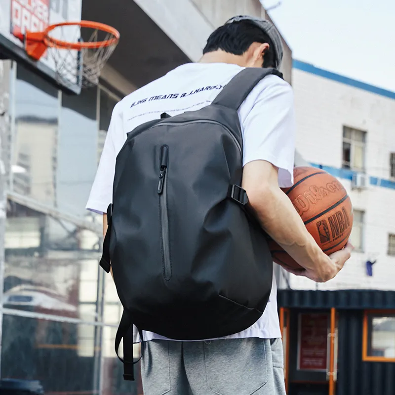 Yohji Kimura Polyester Backpack Men's Black-15
