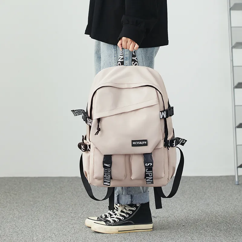 Yohji Kimura Oxford Backpack Travel Bag Laptop Bag Backpack Regular Unisex Multicolor-7