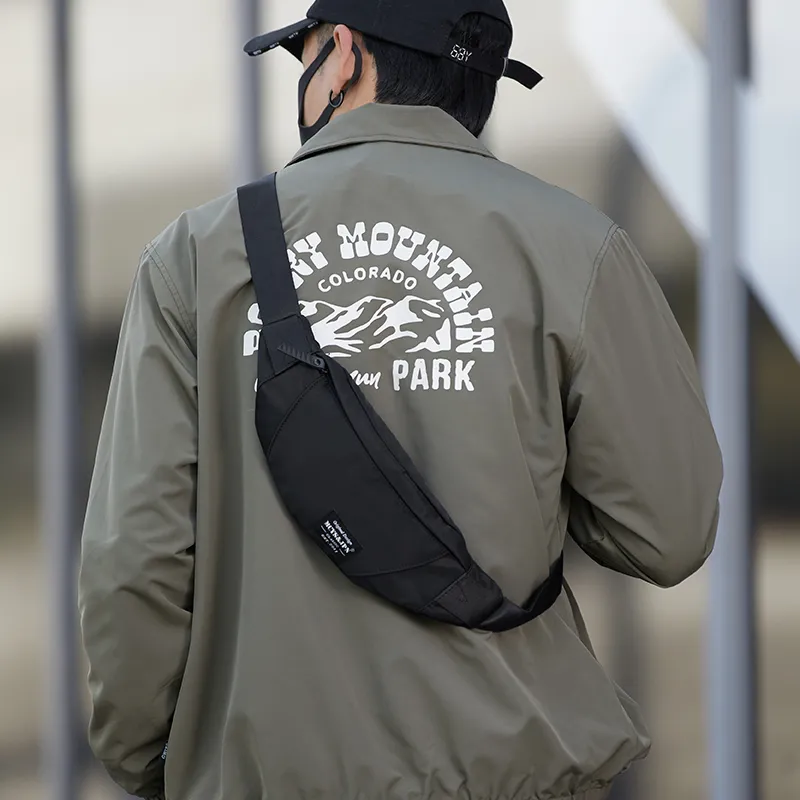 Yohji Kimura Sling Bags Black-5