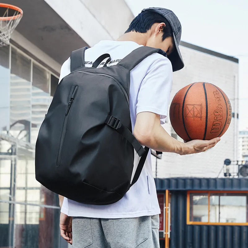 Yohji Kimura Polyester Backpack Men's Black-13