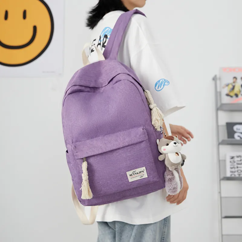Yohji Kimura Oxford Backpack Regular Women's Black/Gray/Purple/Red/Blue-14
