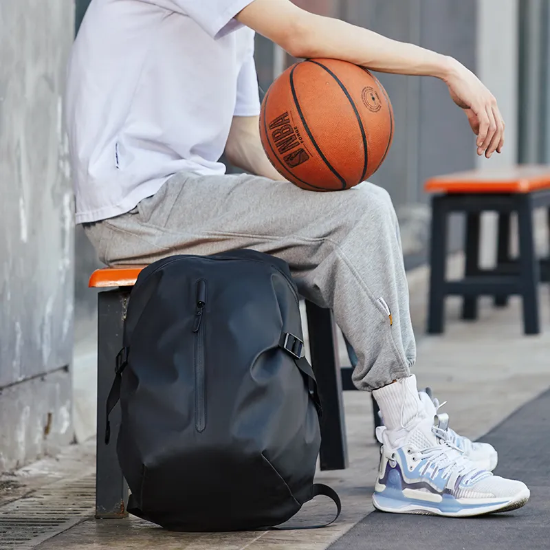 Yohji Kimura Polyester Backpack Men's Black-7