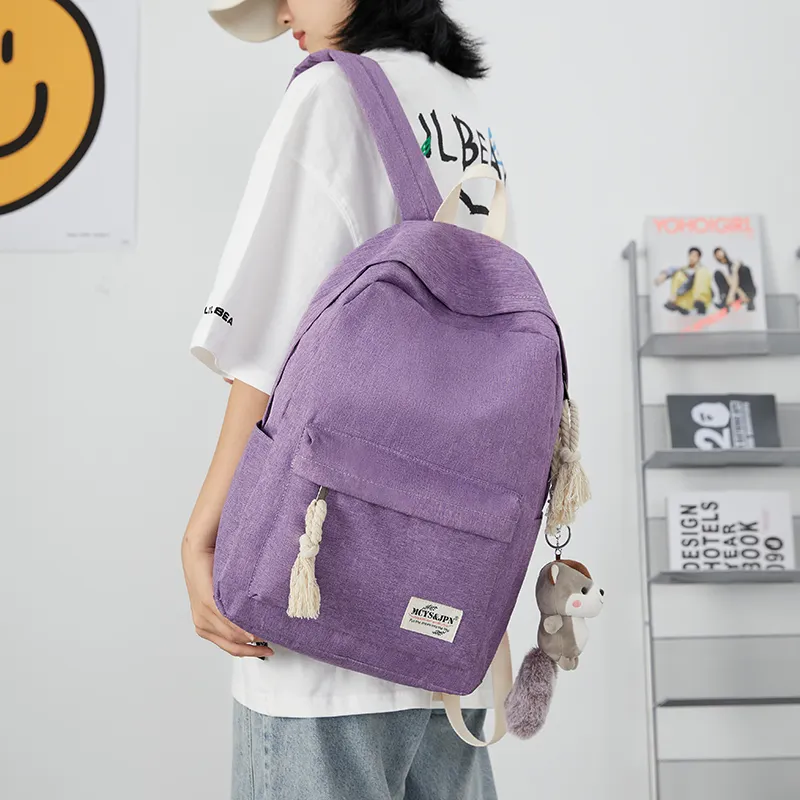 Yohji Kimura Oxford Backpack Regular Women's Black/Gray/Purple/Red/Blue-15