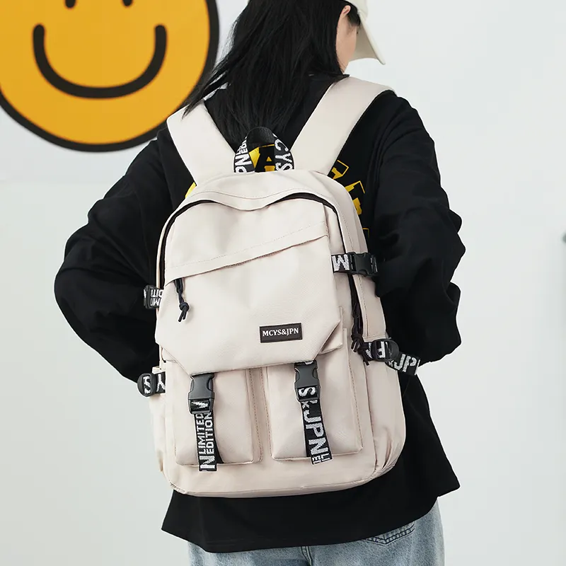 Yohji Kimura Oxford Backpack Travel Bag Laptop Bag Backpack Regular Unisex Multicolor-5