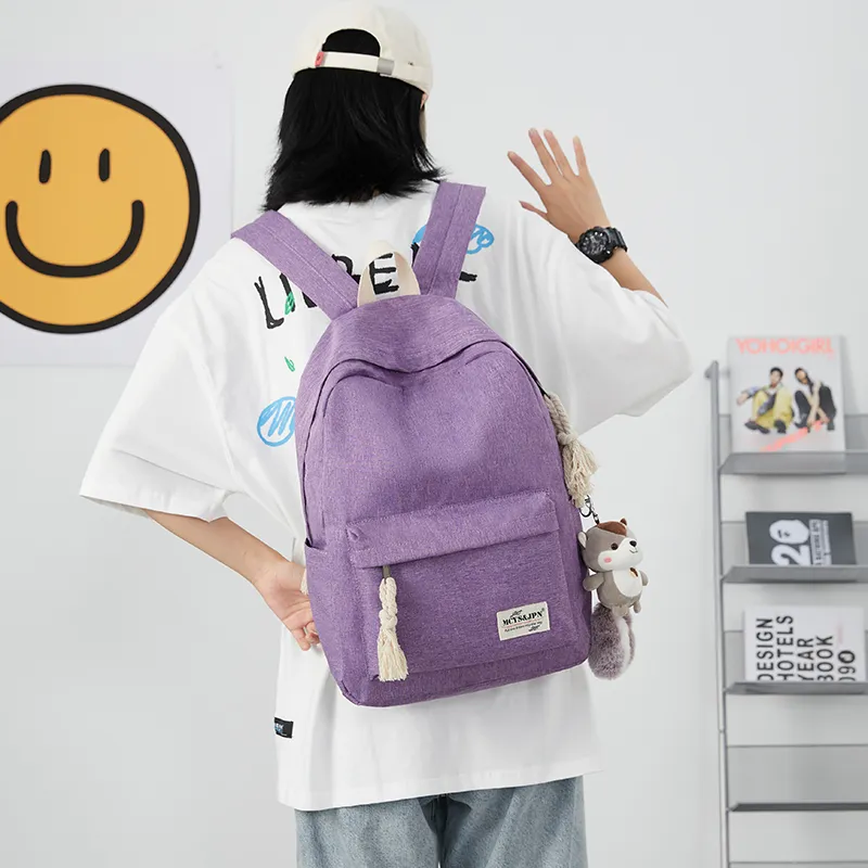 Yohji Kimura Oxford Backpack Regular Women's Black/Gray/Purple/Red/Blue-13