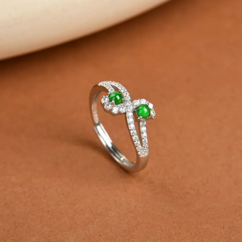 Yufujin High Ice Jade Jadeite Rings Women's-1