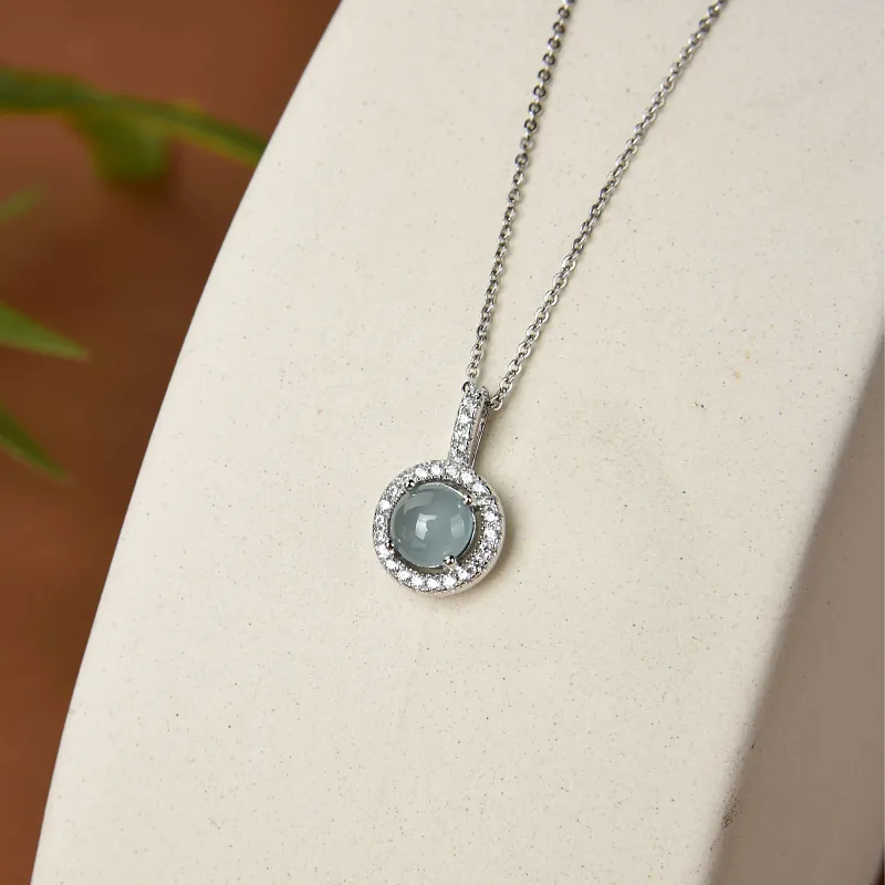 Yufujin Ice Glutinous Jadeite Pendants Women's-2