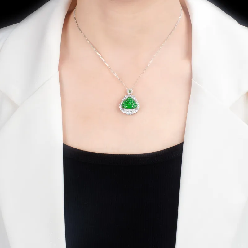 Yufujin Ice Glutinous Pendants Unisex-4