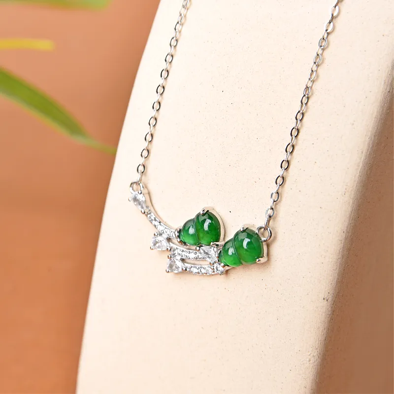 Yufujin High Ice Jade Jadeite Necklaces Women's-3